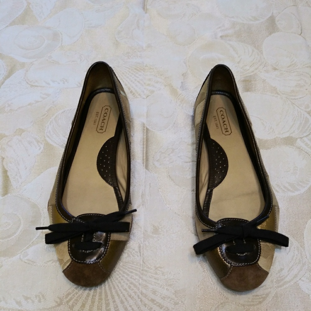 Coach ( Jasmine) flats
